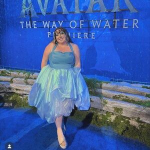 Handmade by Natasha Polis Gown for the Avatar Premiere